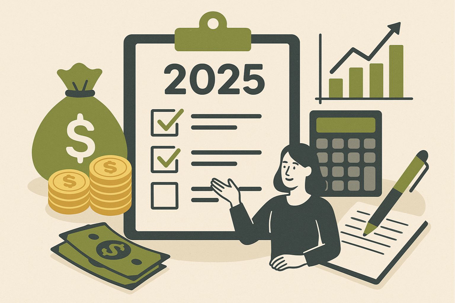 Financial Plan 2025 Checklist with master plan for all with pdf.