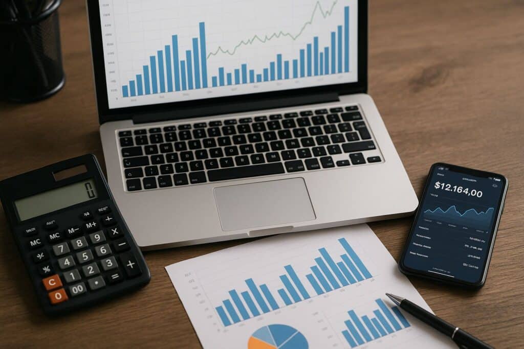 Financial tools and software for budgeting, accounting, and investment tracking.